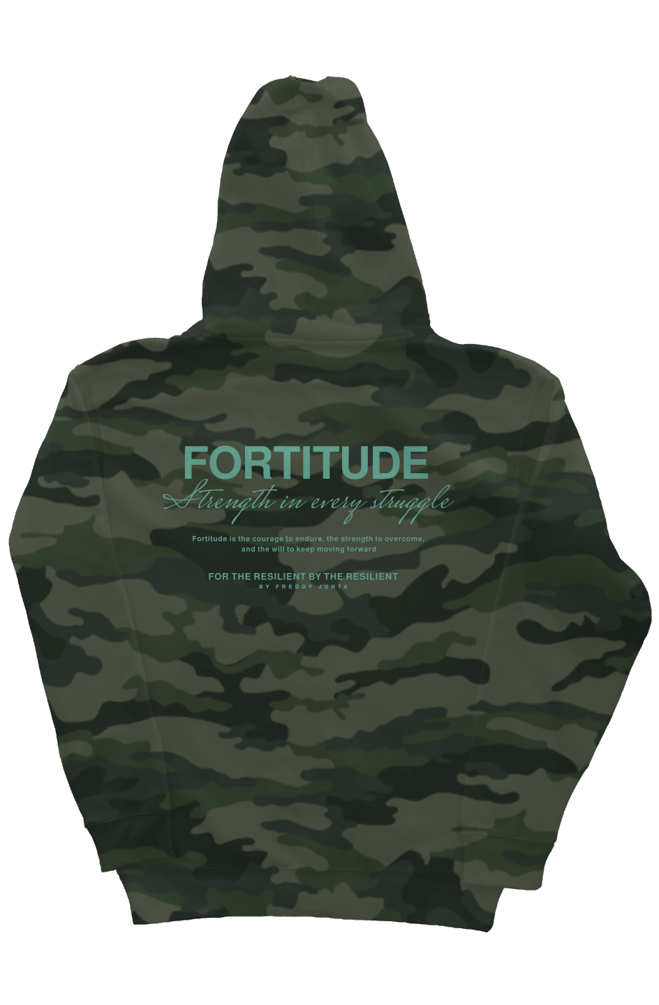 Camo Independent Heavyweight Hoodie