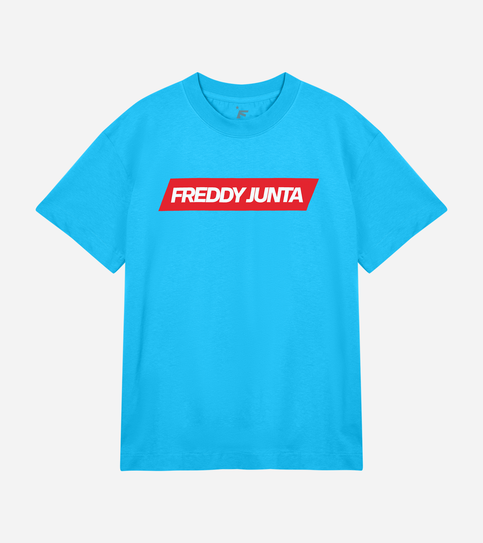 BOXY TEE - ORIGINAL FJ1 // TURQUOISE